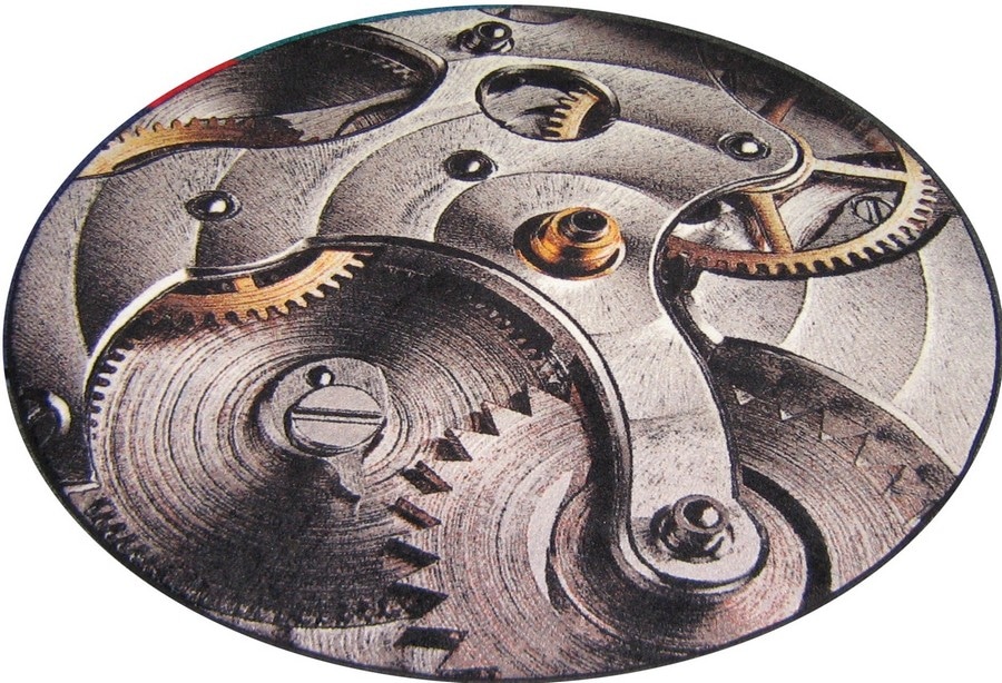 Référence Beflor de tapis rond sur mesure et personnalisé.