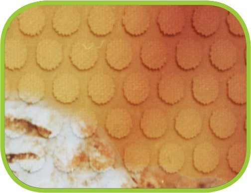 tapis perso extérieur (détail) Détail d'un tapis