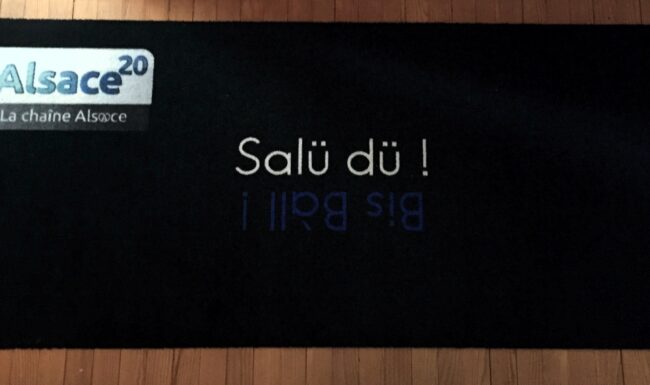 Tapis personnalisé Alsace20