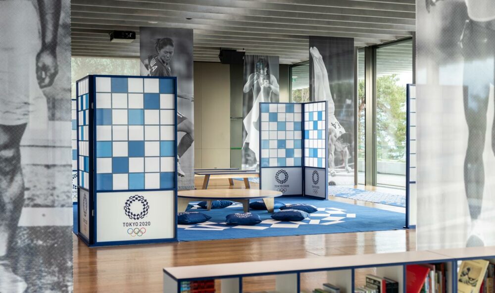 Moquette exposition personnalisé sport / manga